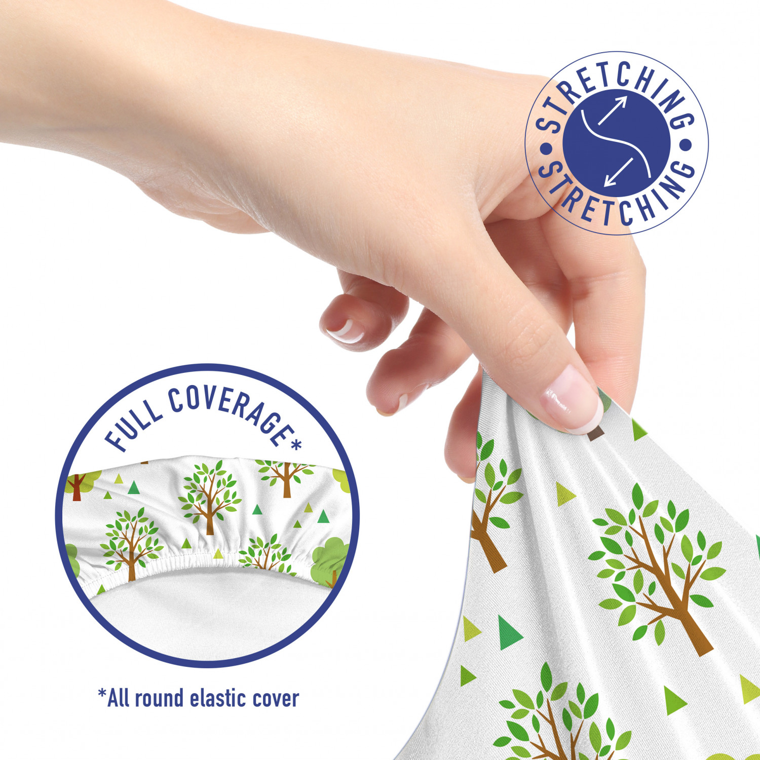 Ambesonne Botany Office Chair Slipcover Protective Stretch Cover - Picture 176 of 184