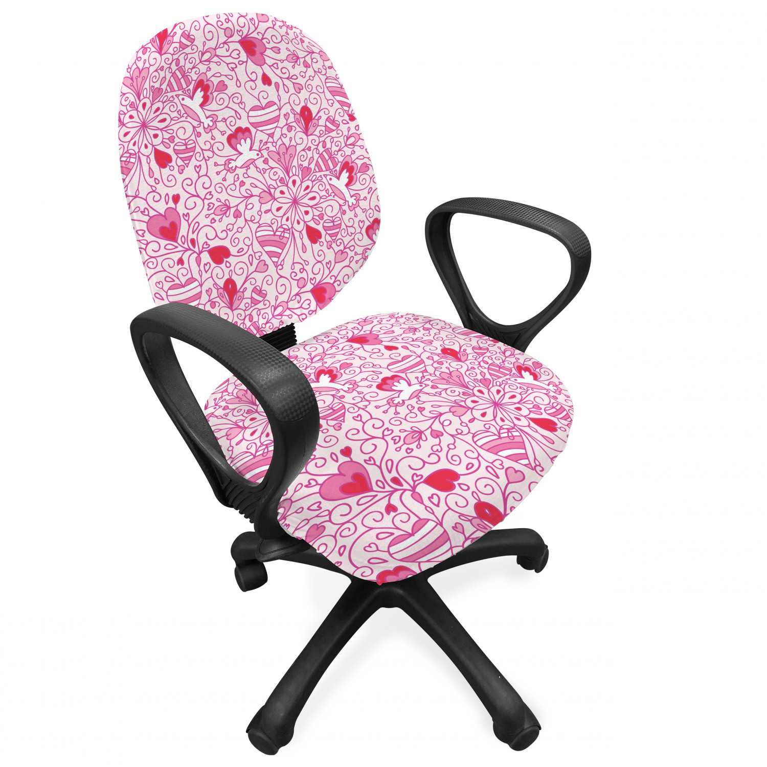 Ambesonne Botany Office Chair Slipcover Protective Stretch Cover - Picture 129 of 184