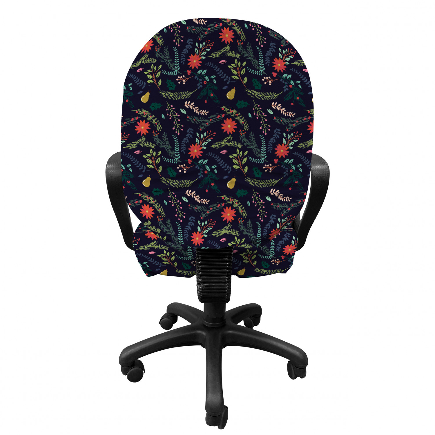 Ambesonne Botany Office Chair Slipcover Protective Stretch Cover - Picture 38 of 184
