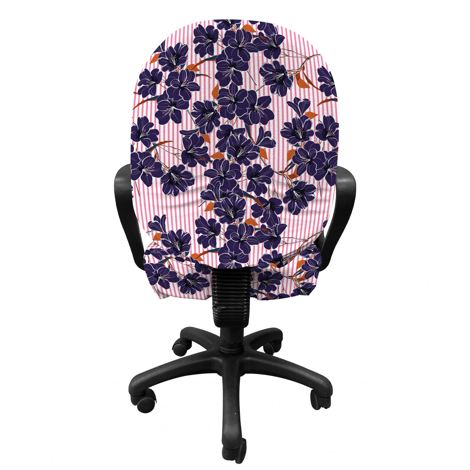 Ambesonne Botany Office Chair Slipcover Protective Stretch Cover - Picture 22 of 184