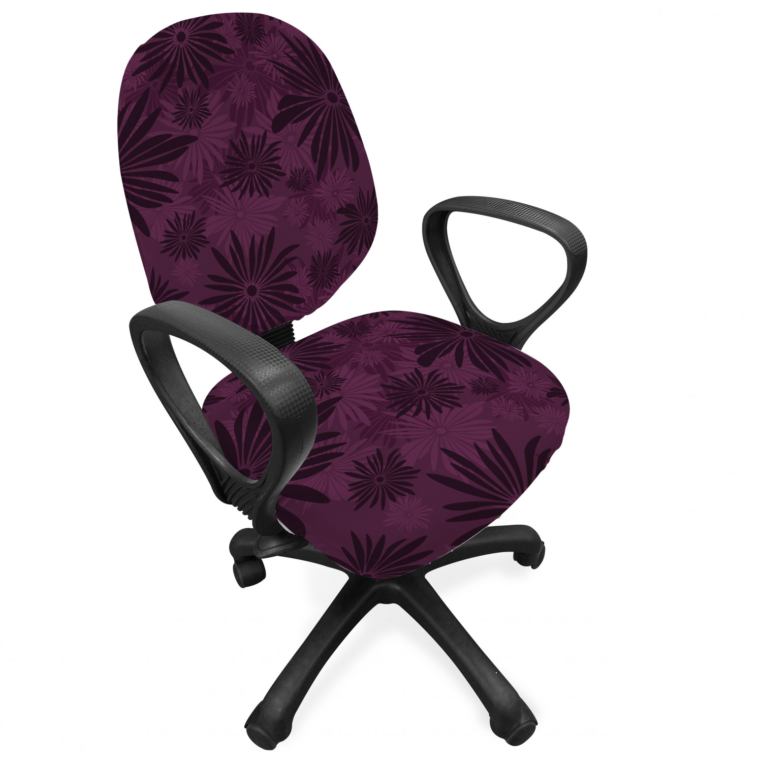 Ambesonne Botany Office Chair Slipcover Protective Stretch Cover - Picture 57 of 184