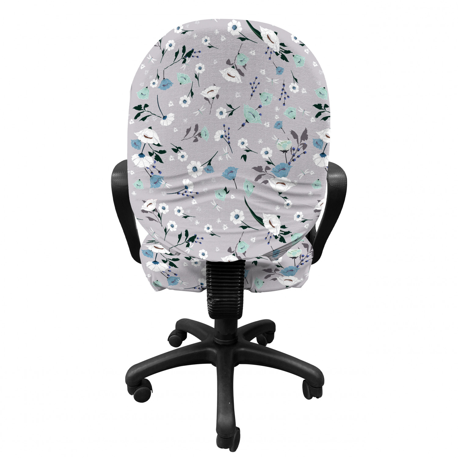 Ambesonne Botany Office Chair Slipcover Protective Stretch Cover - Picture 18 of 184
