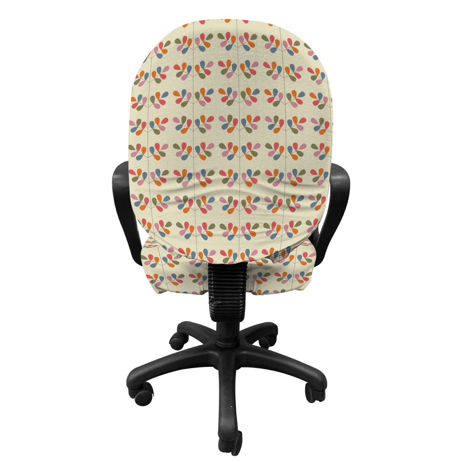 Ambesonne Botany Office Chair Slipcover Protective Stretch Cover - Picture 158 of 184