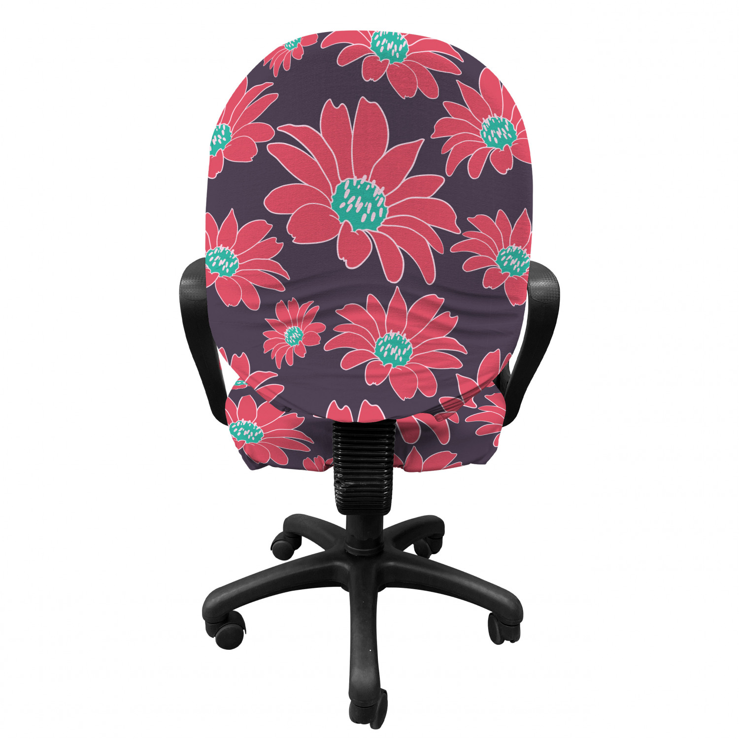 Ambesonne Botany Office Chair Slipcover Protective Stretch Cover - Picture 162 of 184