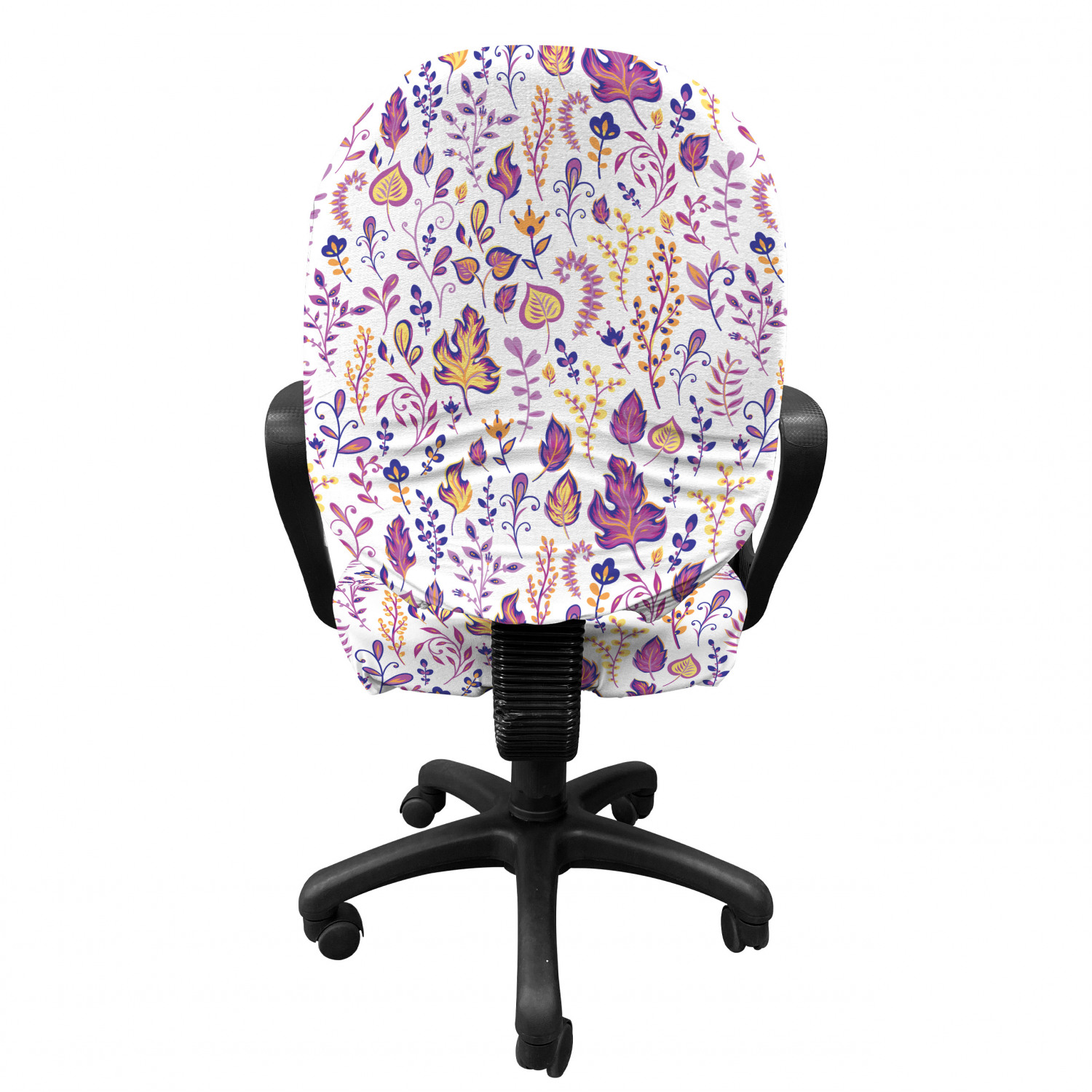 Ambesonne Botany Office Chair Slipcover Protective Stretch Cover - Picture 90 of 184