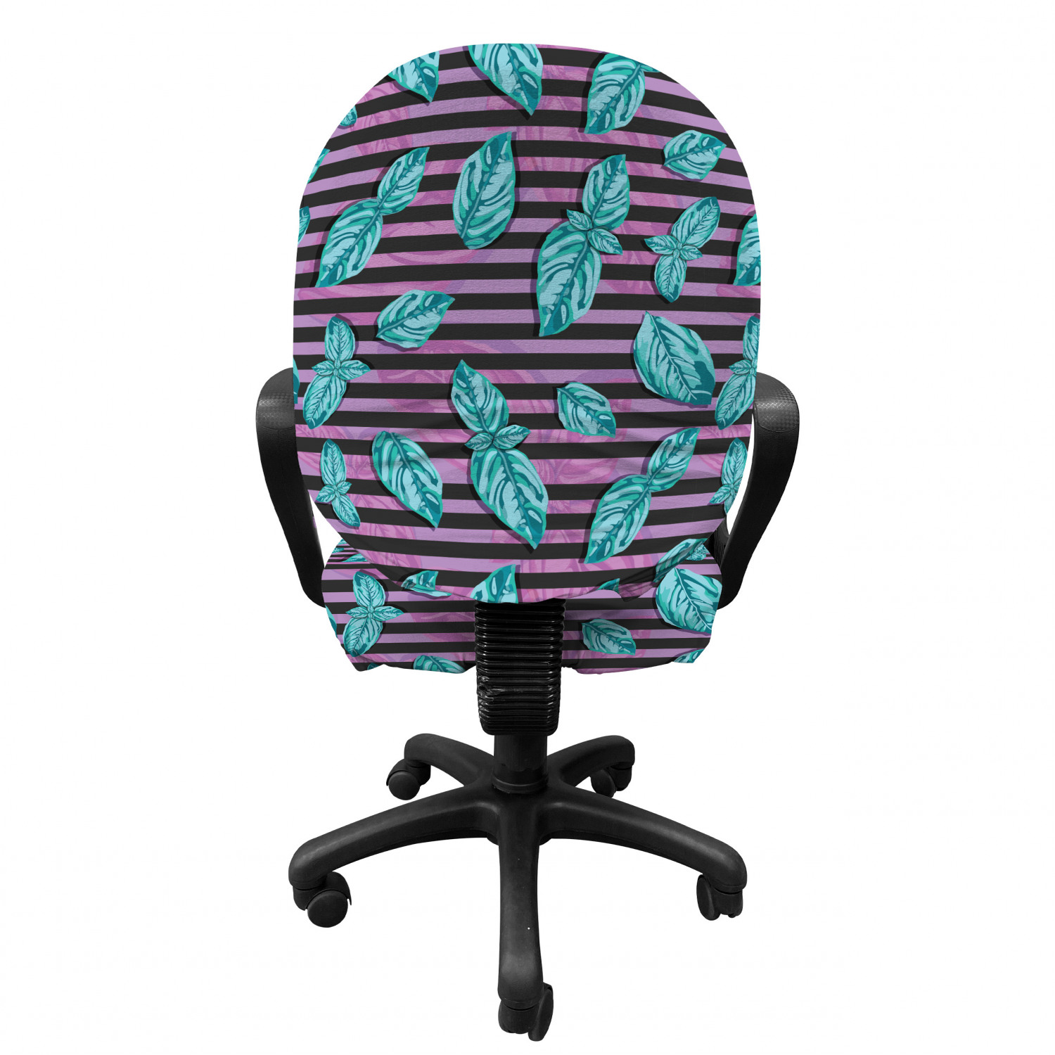 Ambesonne Botany Office Chair Slipcover Protective Stretch Cover - Picture 166 of 184