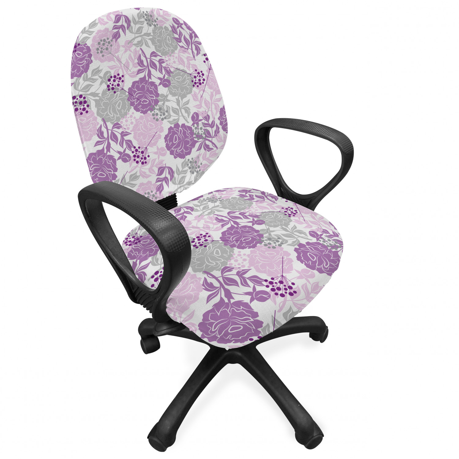 Ambesonne Botany Office Chair Slipcover Protective Stretch Cover - Picture 69 of 184