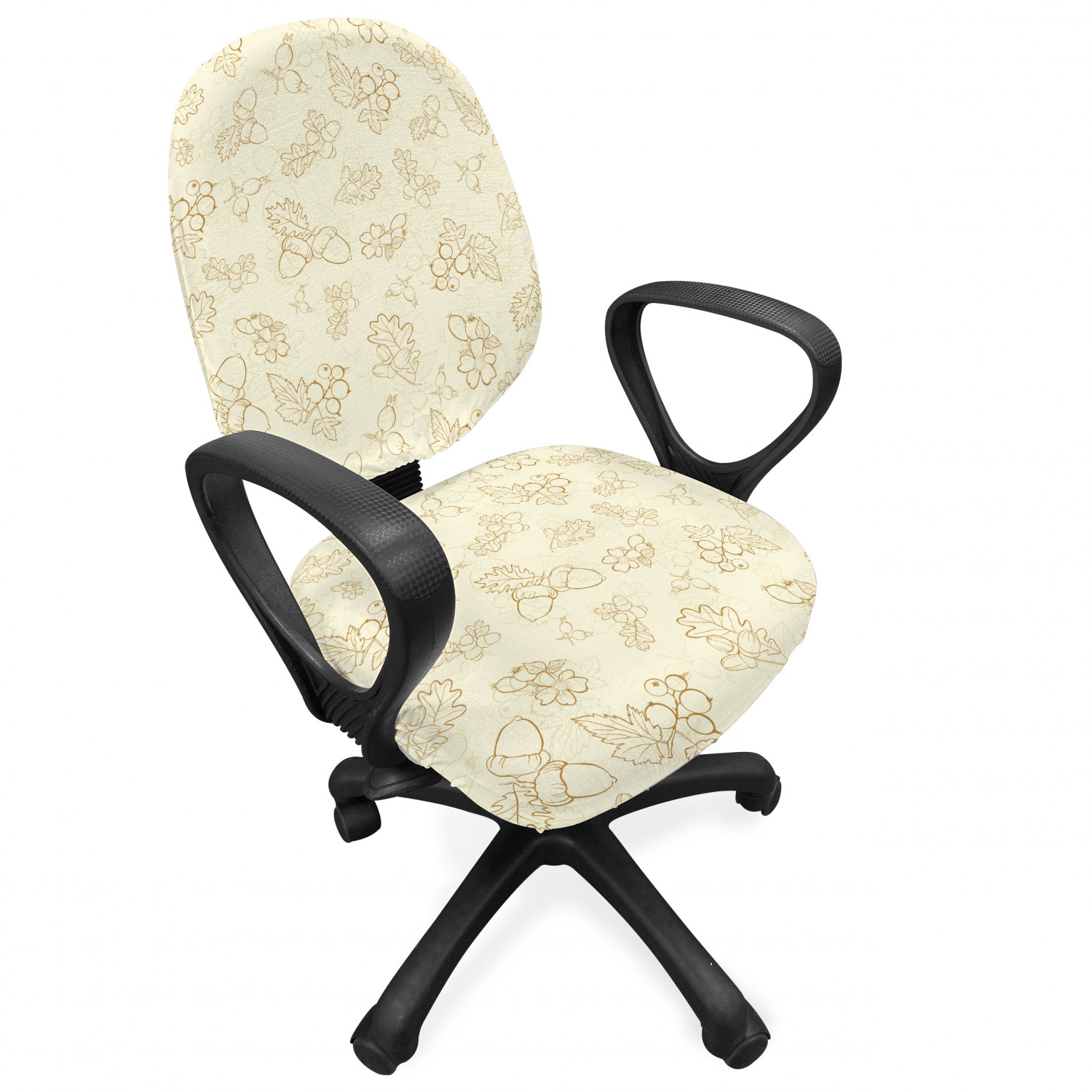 Ambesonne Botany Office Chair Slipcover Protective Stretch Cover - Picture 101 of 184