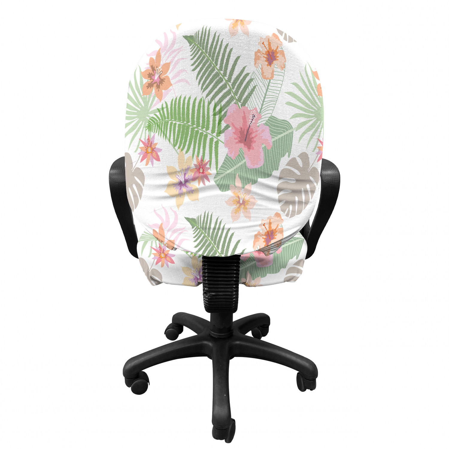 Ambesonne Botany Office Chair Slipcover Protective Stretch Cover - Picture 78 of 184