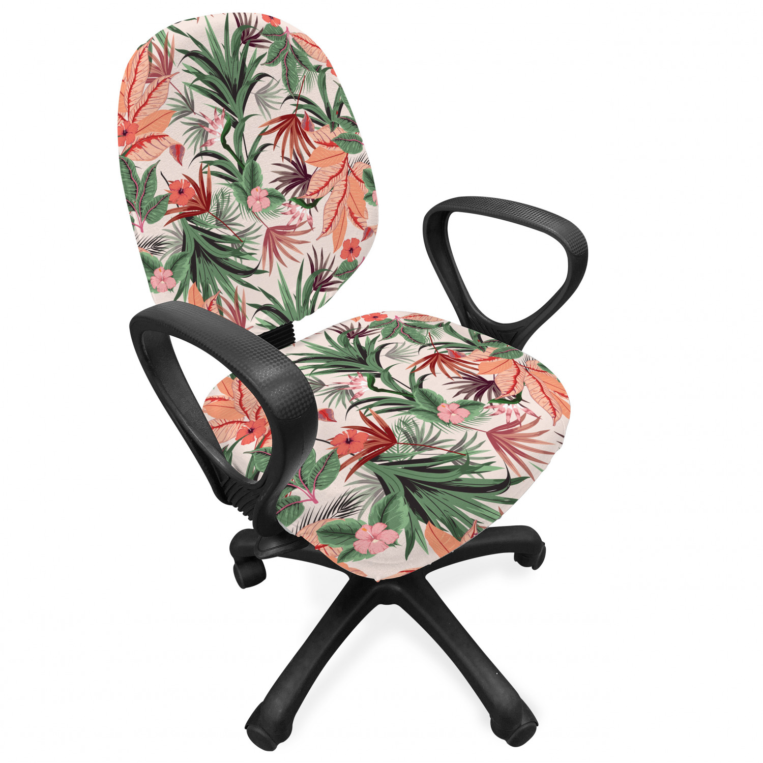 Ambesonne Botany Office Chair Slipcover Protective Stretch Cover - Picture 49 of 184