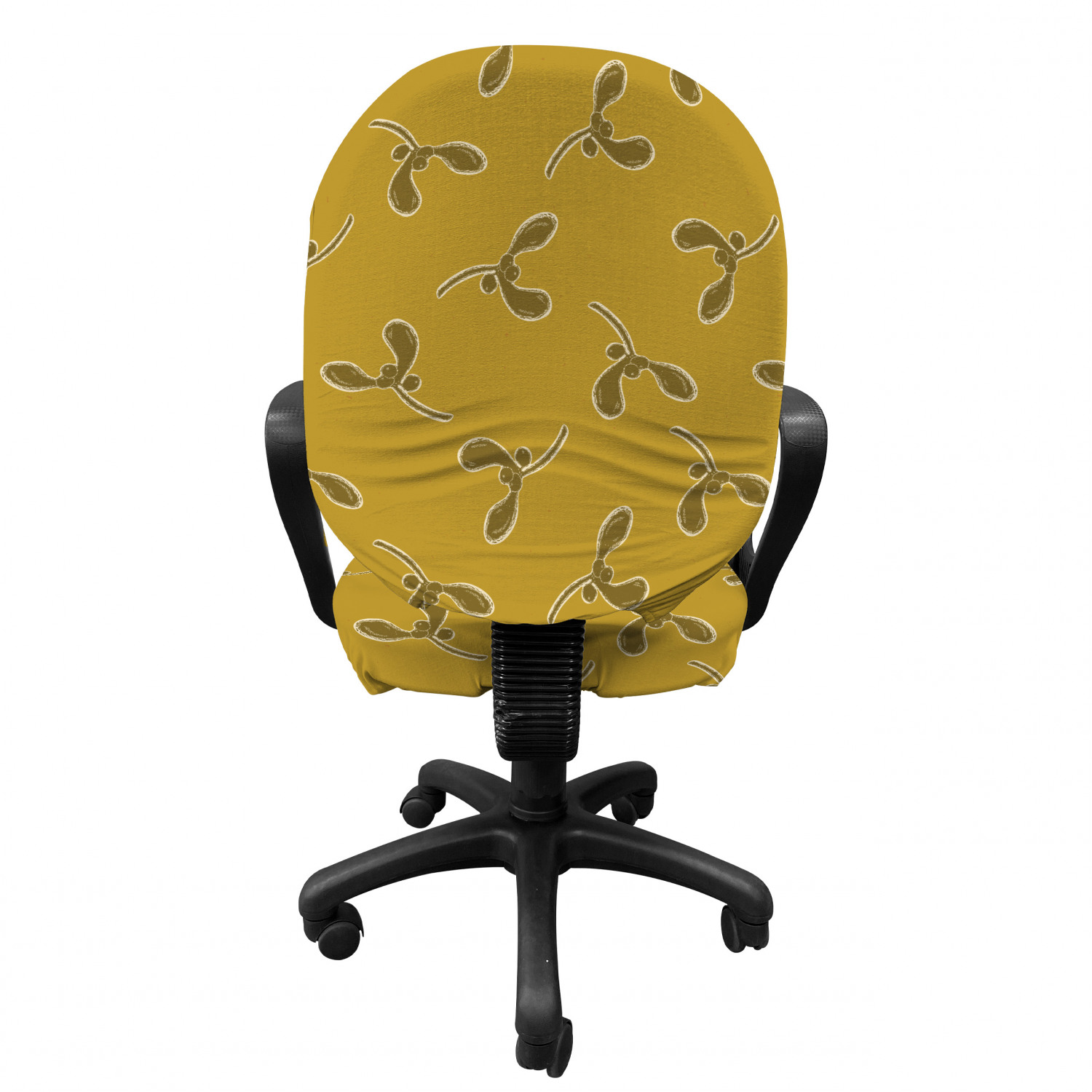 Ambesonne Botany Office Chair Slipcover Protective Stretch Cover - Picture 134 of 184