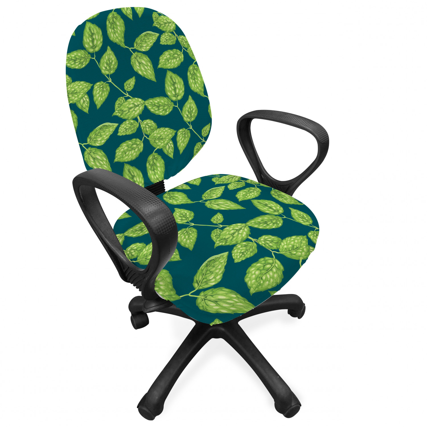 Ambesonne Botany Office Chair Slipcover Protective Stretch Cover - Picture 109 of 184