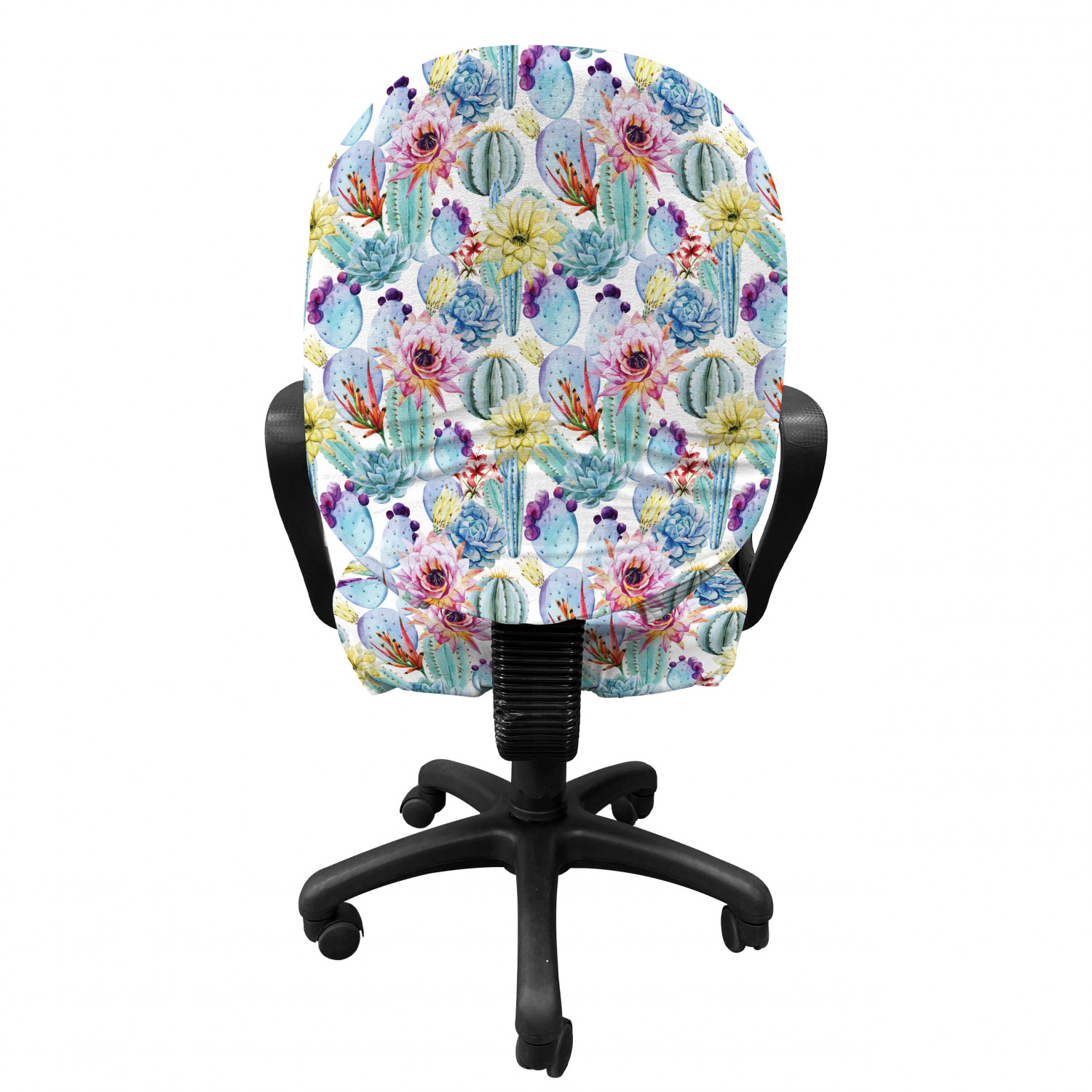 Ambesonne Cactus Office Chair Slipcover Protective Stretch Cover - Picture 74 of 244