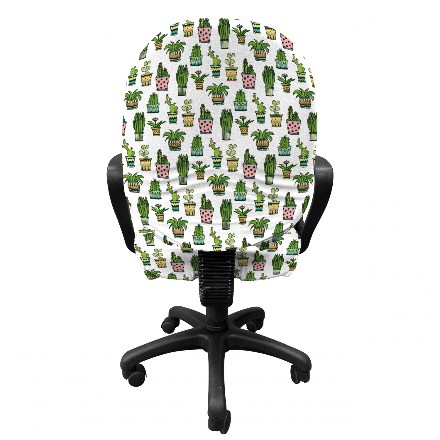 Ambesonne Cactus Office Chair Slipcover Protective Stretch Cover - Picture 198 of 244