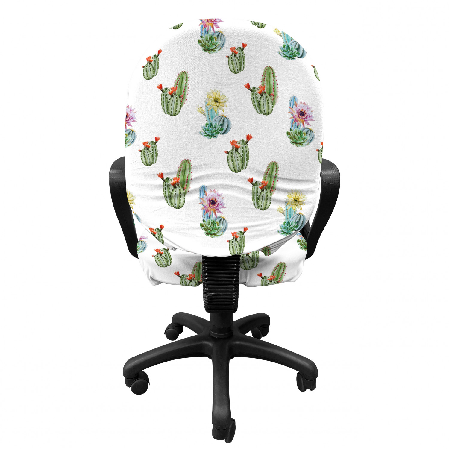 Ambesonne Cactus Office Chair Slipcover Protective Stretch Cover - Picture 122 of 244