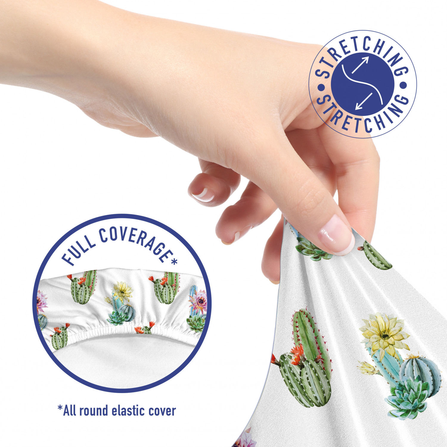 Ambesonne Cactus Office Chair Slipcover Protective Stretch Cover - Picture 124 of 244