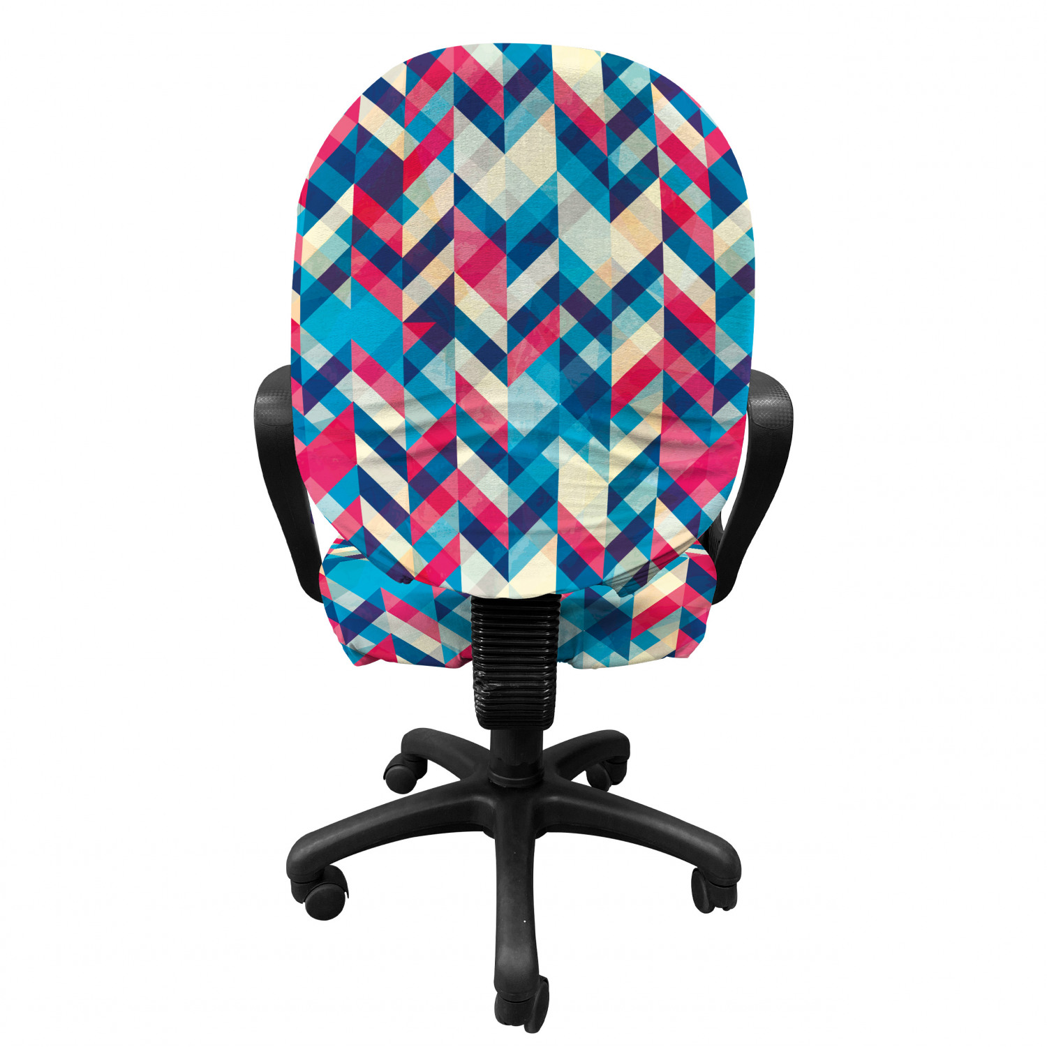 Ambesonne Chevron Office Chair Slipcover Protective Stretch Cover 