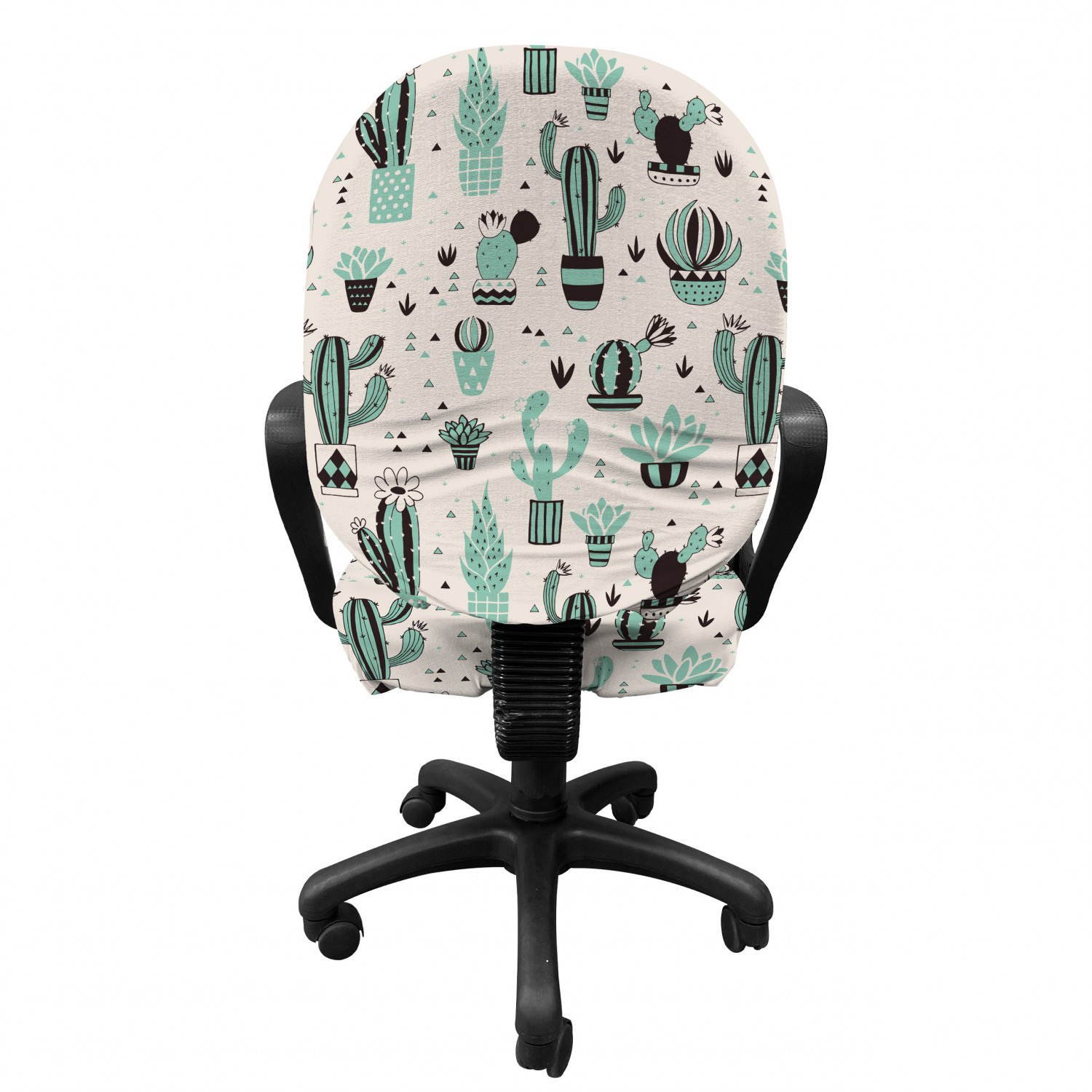 Ambesonne Cactus Office Chair Slipcover Protective Stretch Cover - Picture 118 of 244
