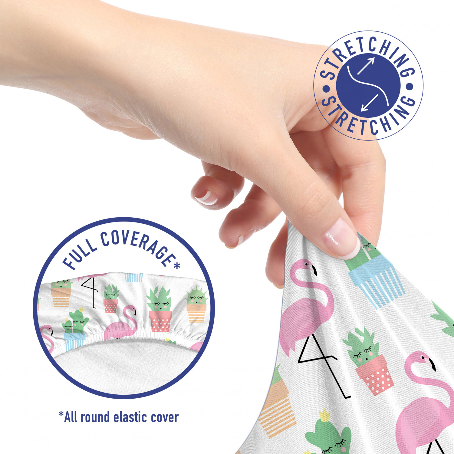 Ambesonne Cactus Office Chair Slipcover Protective Stretch Cover - Picture 192 of 244