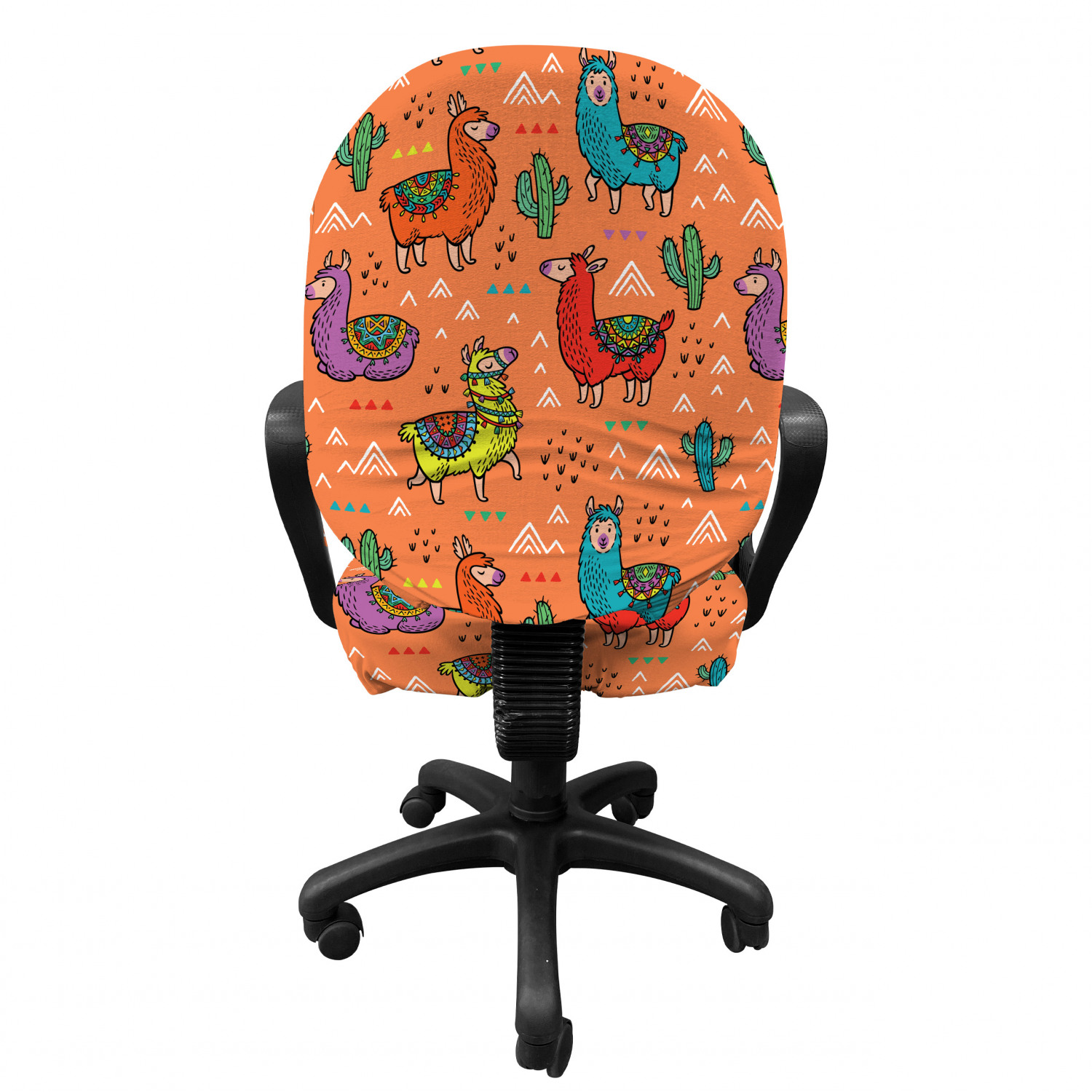 Ambesonne Cactus Office Chair Slipcover Protective Stretch Cover - Picture 62 of 244