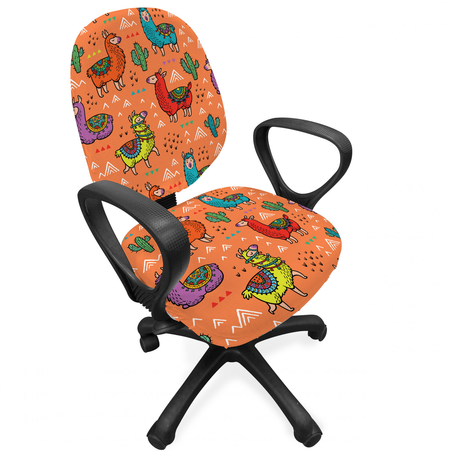 Ambesonne Cactus Office Chair Slipcover Protective Stretch Cover - Picture 61 of 244