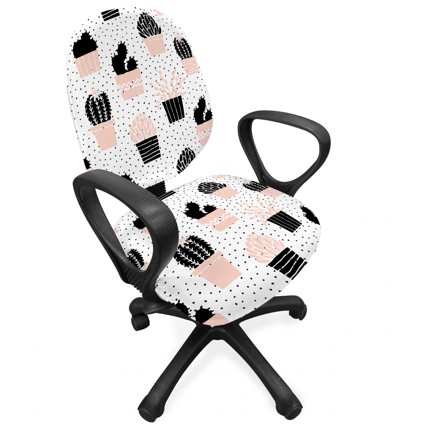 Ambesonne Cactus Office Chair Slipcover Protective Stretch Cover - Picture 101 of 244