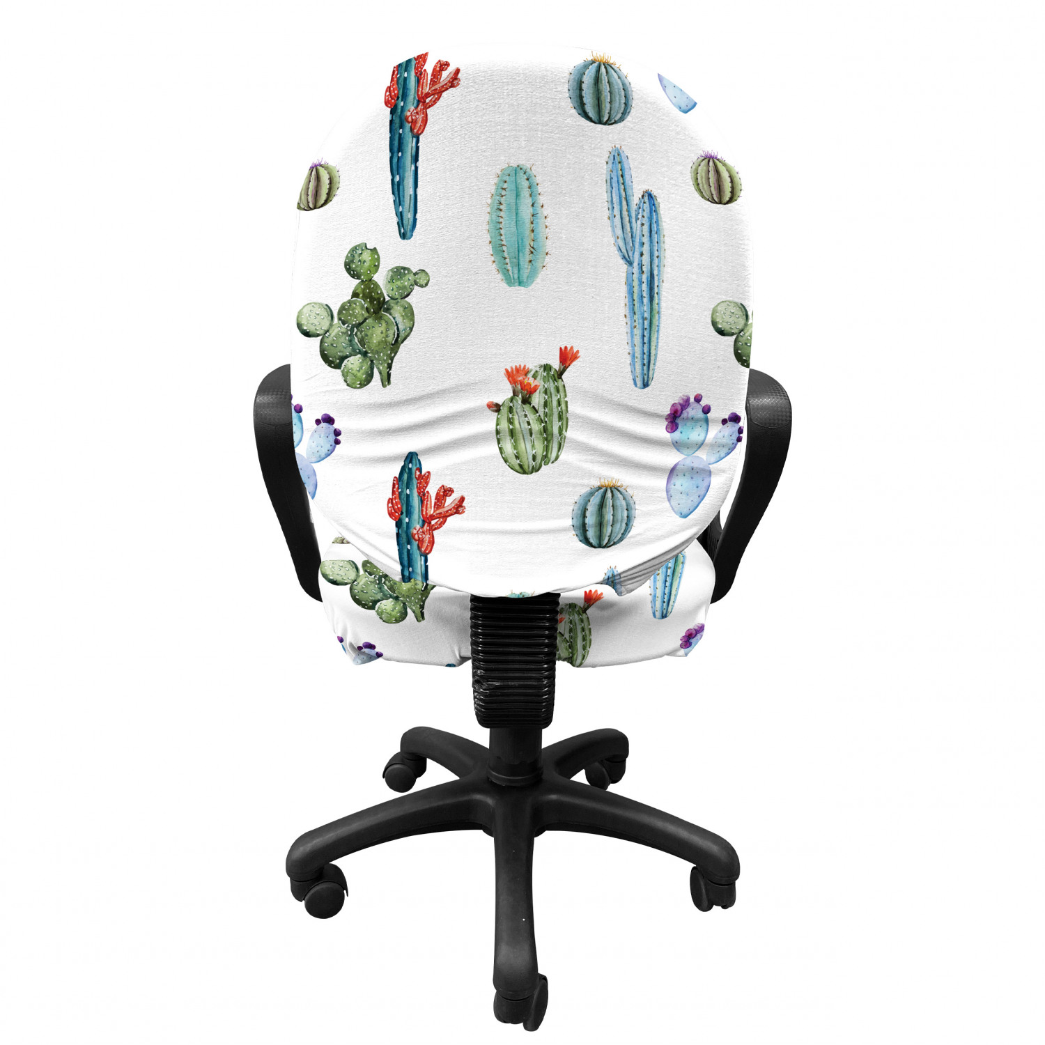 Ambesonne Cactus Office Chair Slipcover Protective Stretch Cover - Picture 14 of 244
