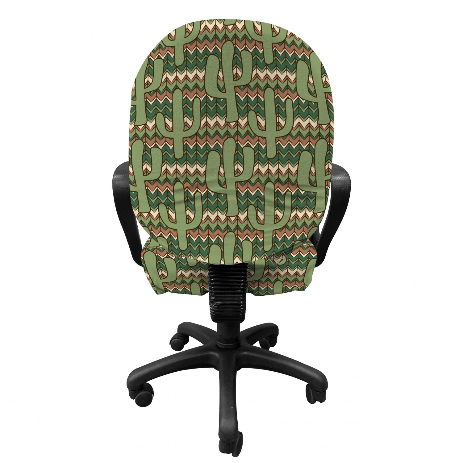 Ambesonne Cactus Office Chair Slipcover Protective Stretch Cover - Picture 58 of 244