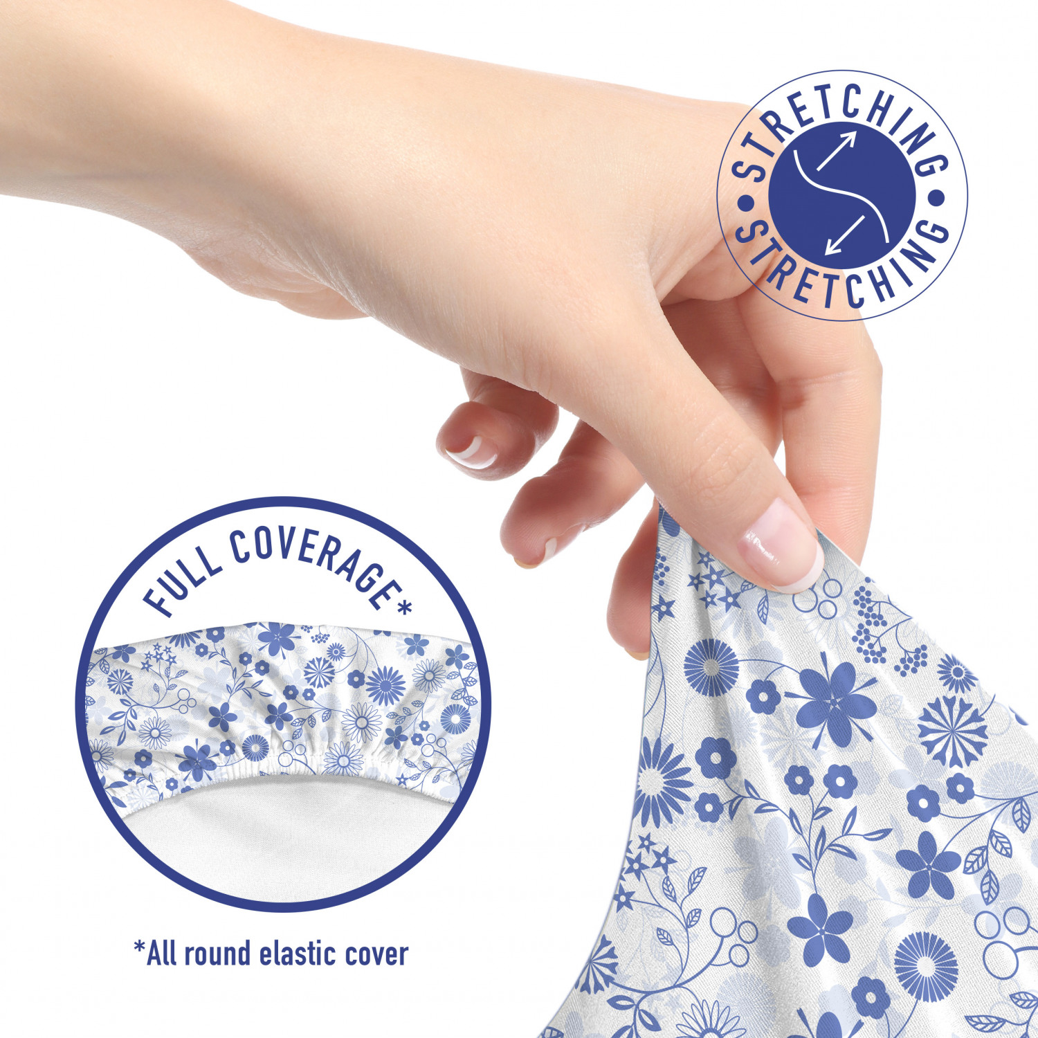 Ambesonne Botany Office Chair Slipcover Protective Stretch Cover - Picture 128 of 184