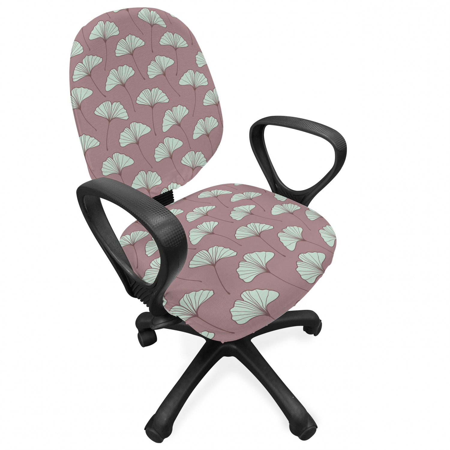 Ambesonne Botany Office Chair Slipcover Protective Stretch Cover - Picture 97 of 184