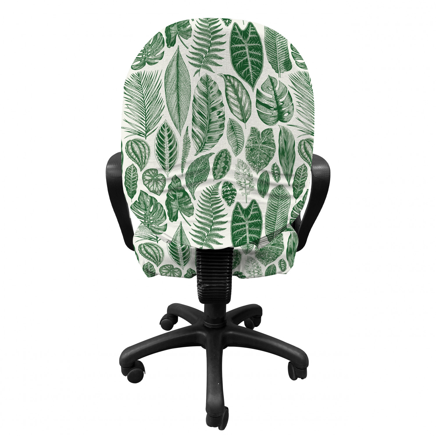 Ambesonne Botany Office Chair Slipcover Protective Stretch Cover - Picture 178 of 184
