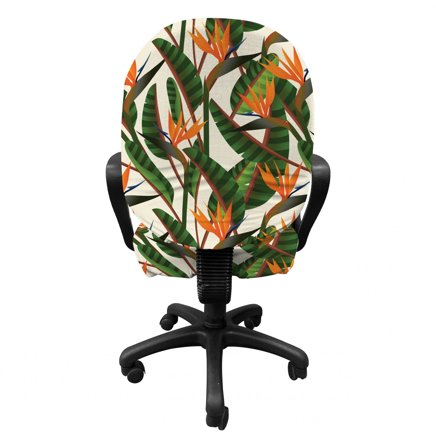 Ambesonne Botany Office Chair Slipcover Protective Stretch Cover - Picture 62 of 184