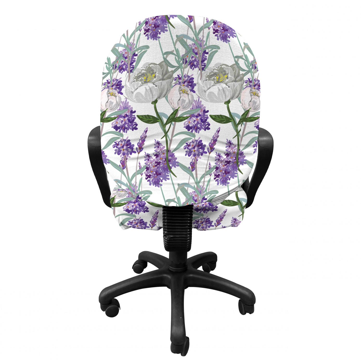 Ambesonne Botany Office Chair Slipcover Protective Stretch Cover - Picture 114 of 184