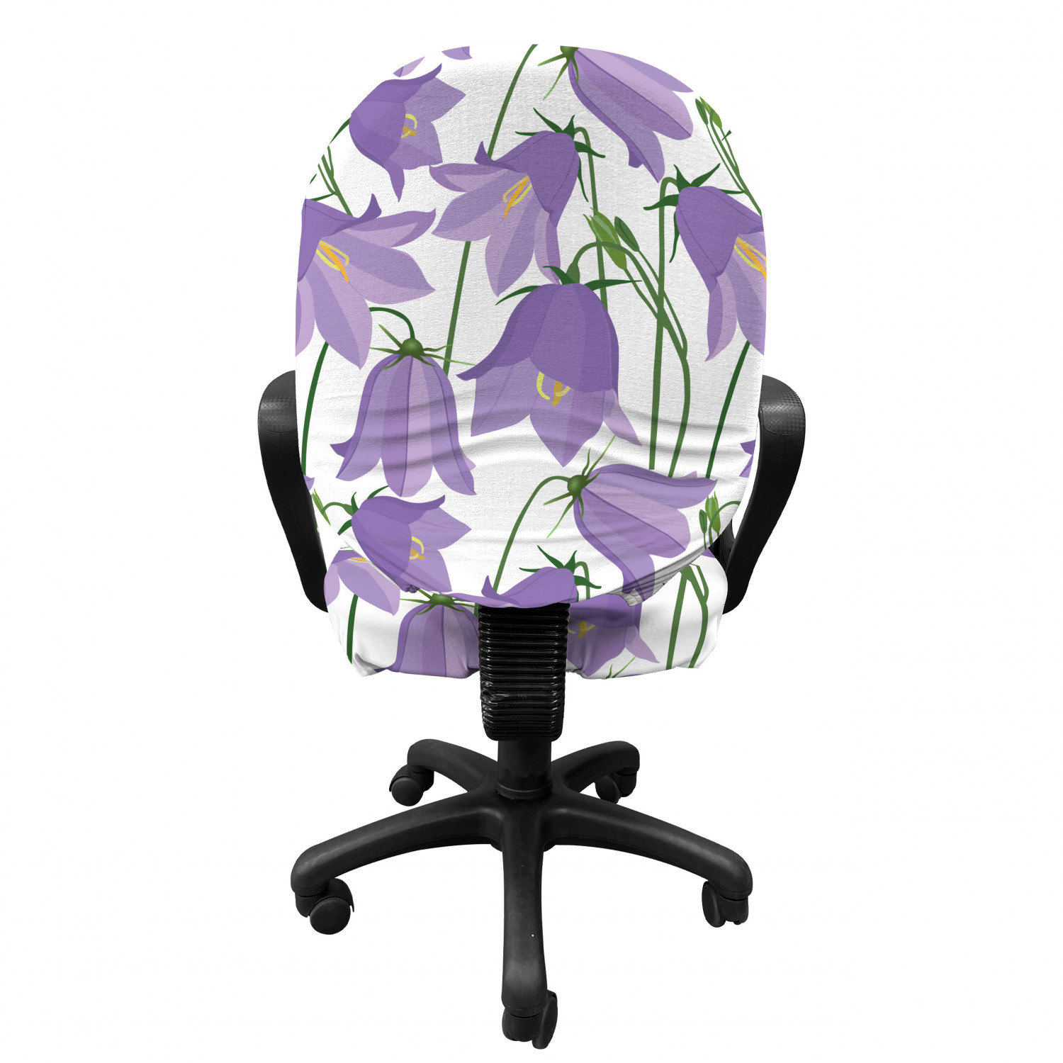 Ambesonne Botany Office Chair Slipcover Protective Stretch Cover - Picture 30 of 184