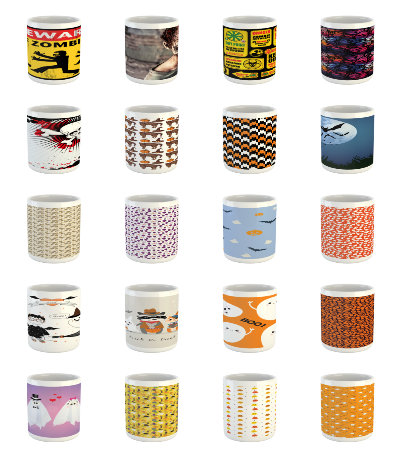 Ambesonne Horror Theme Ceramic Coffee Mug Cup for Guadeloupe | Ubuy