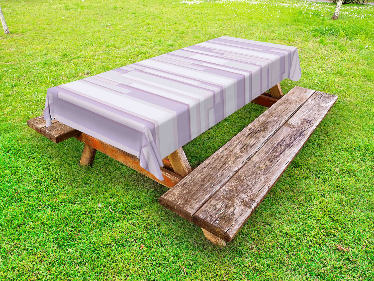 Modern Pattern Outdoor Picnic Tablecloth in 3 Sizes Washable Waterproof - Picture 13 of 56