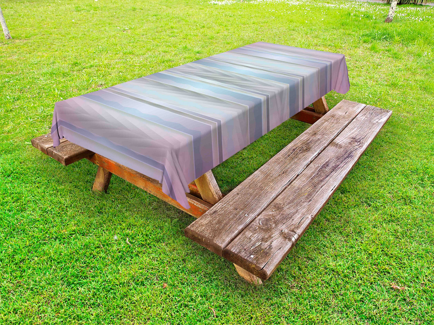 Modern Pattern Outdoor Picnic Tablecloth in 3 Sizes Washable Waterproof - Picture 29 of 56