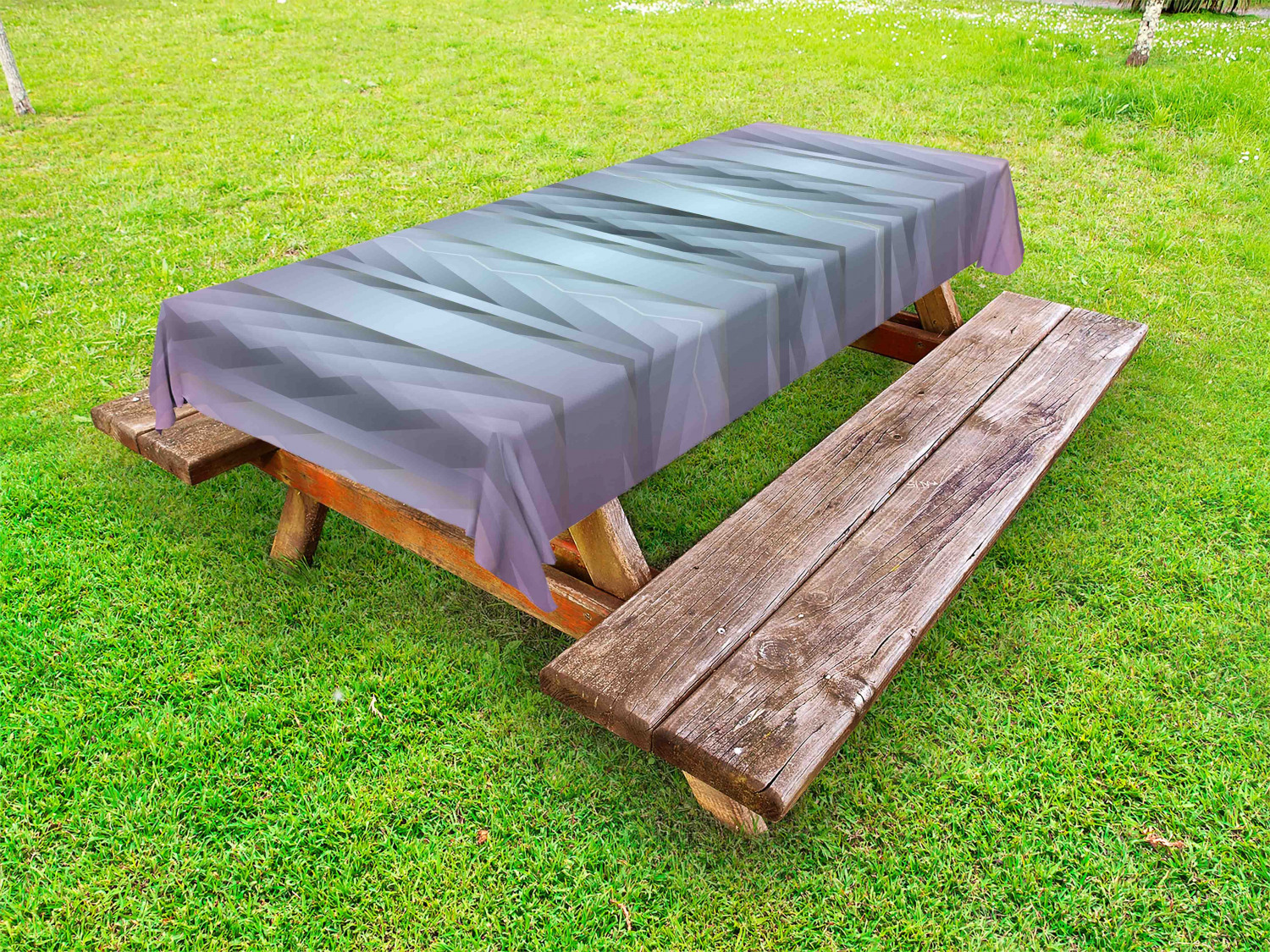Modern Pattern Outdoor Picnic Tablecloth in 3 Sizes Washable Waterproof - Picture 55 of 56