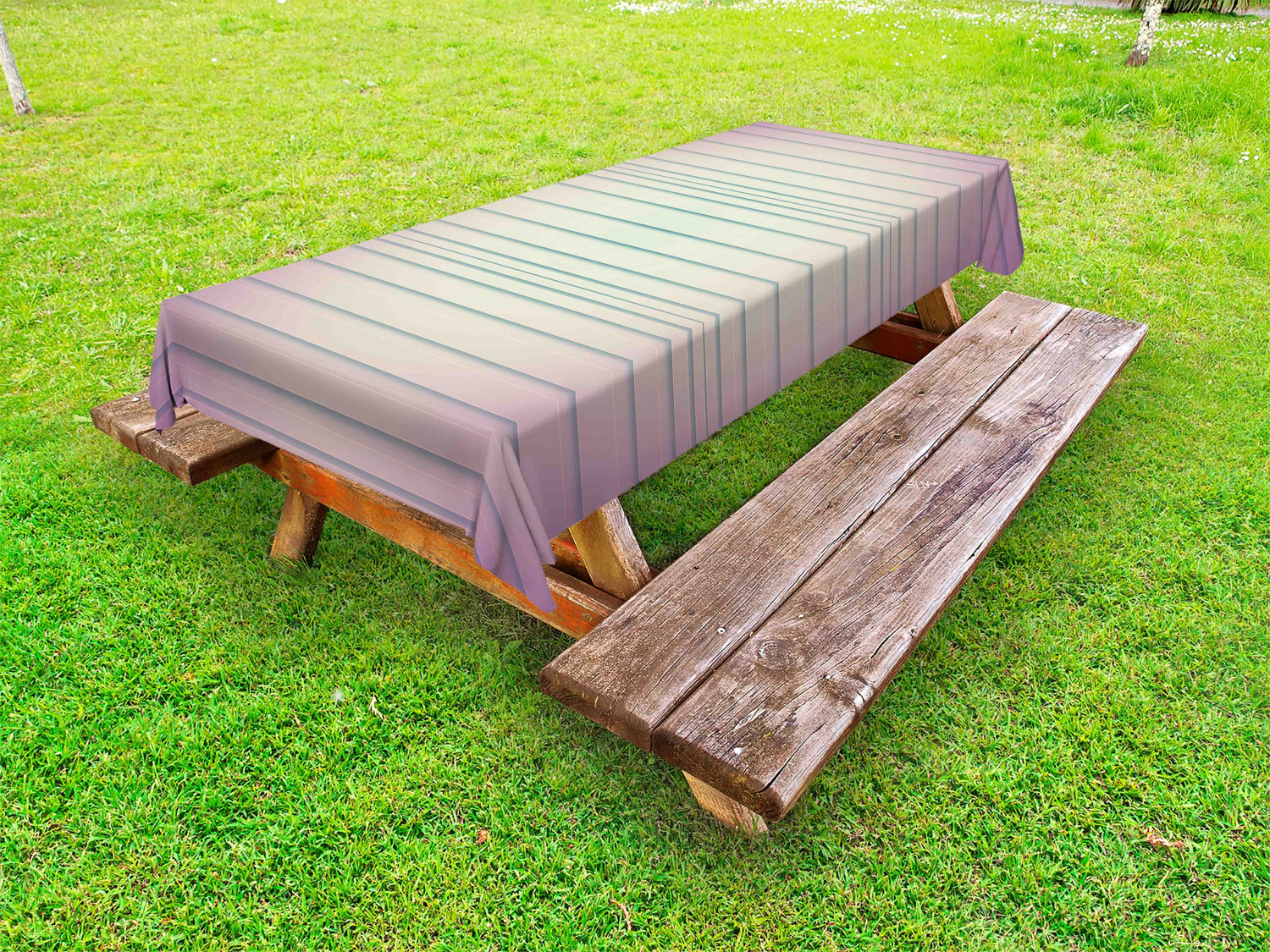 Modern Pattern Outdoor Picnic Tablecloth in 3 Sizes Washable Waterproof - Picture 35 of 56