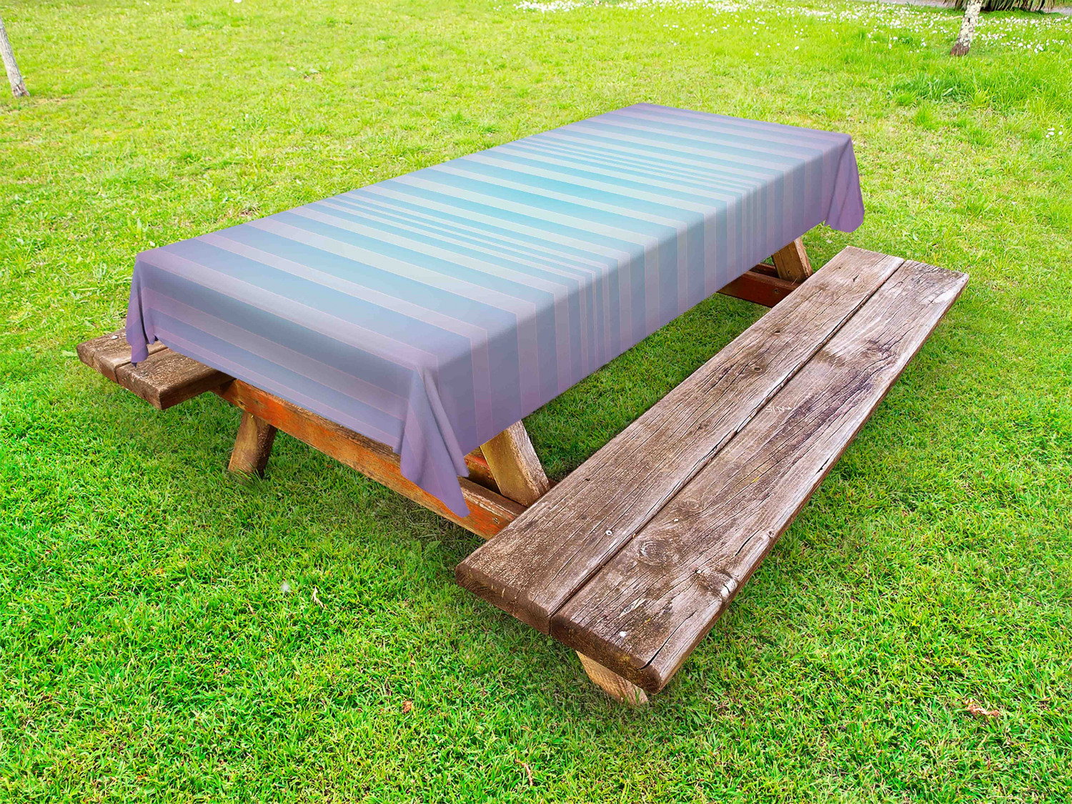 Modern Pattern Outdoor Picnic Tablecloth in 3 Sizes Washable Waterproof - Picture 31 of 56