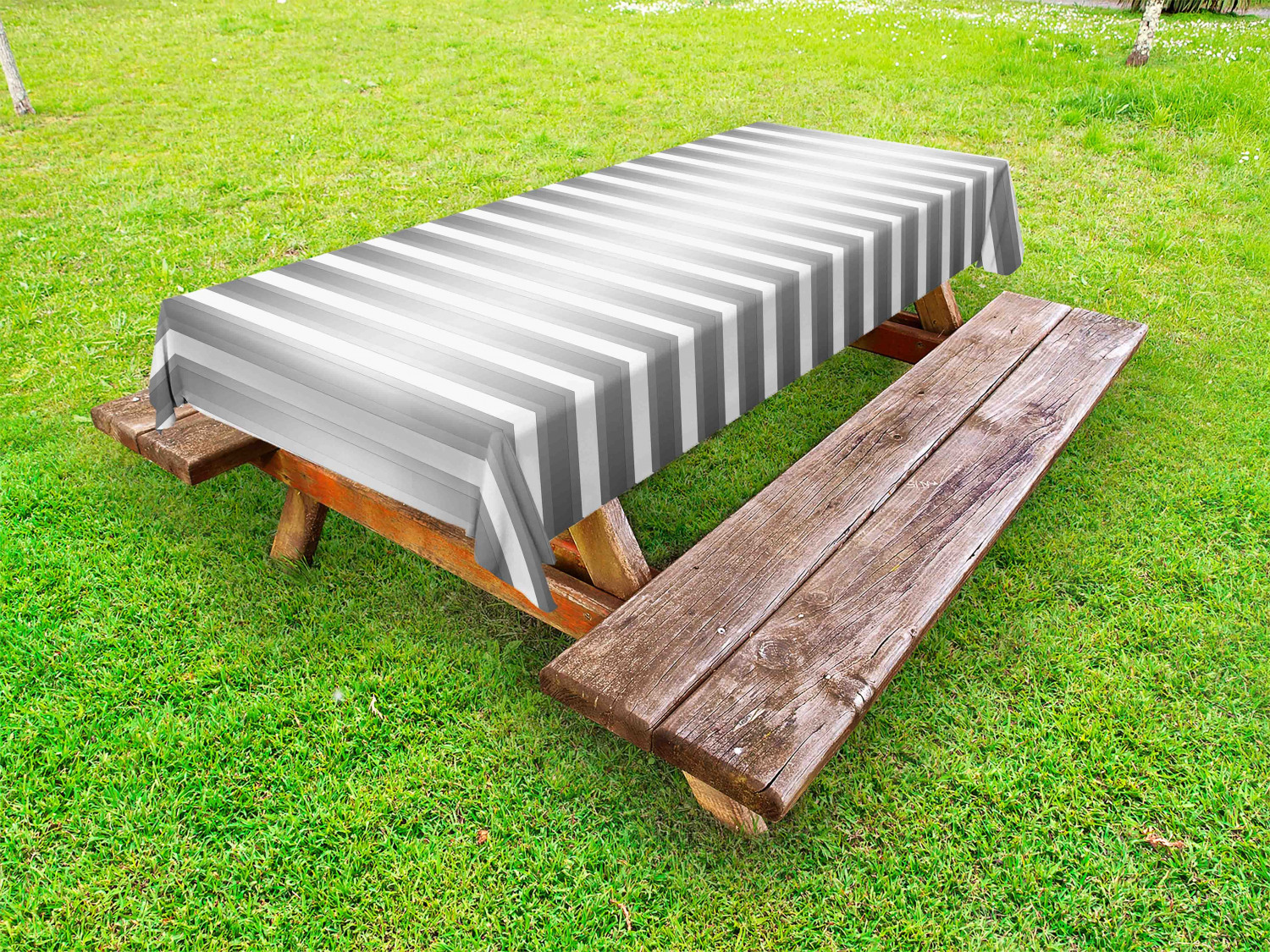 Modern Pattern Outdoor Picnic Tablecloth in 3 Sizes Washable Waterproof - Picture 9 of 56