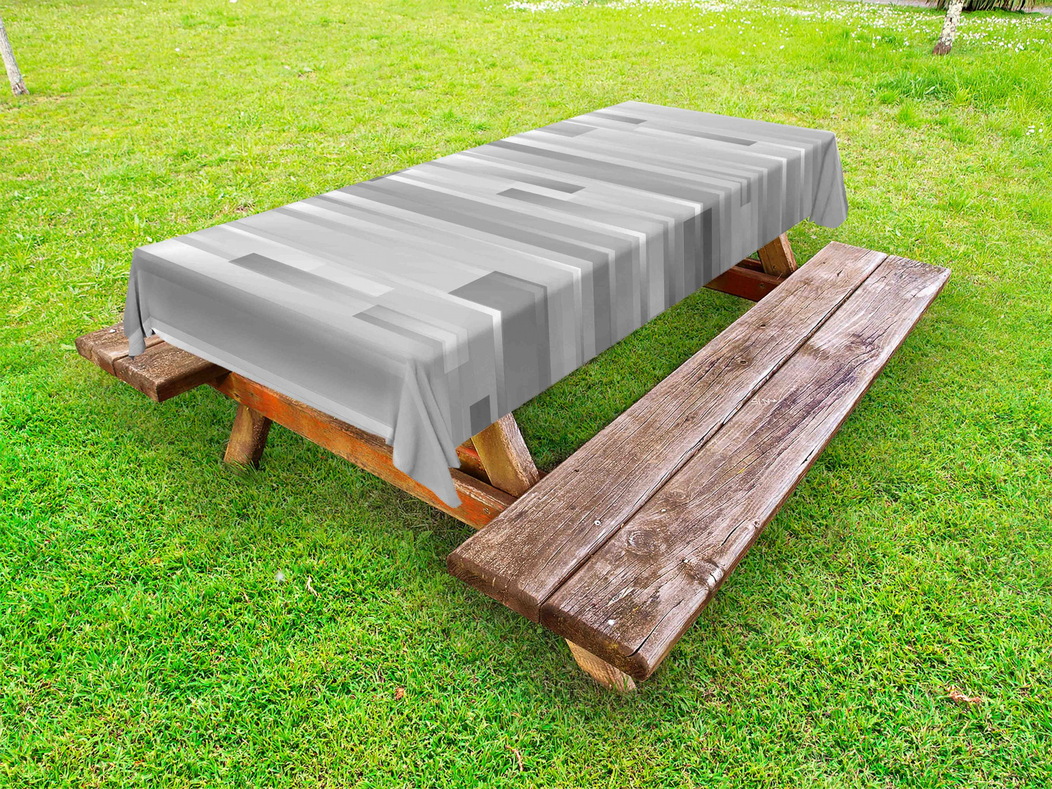 Modern Pattern Outdoor Picnic Tablecloth in 3 Sizes Washable Waterproof - Picture 23 of 56