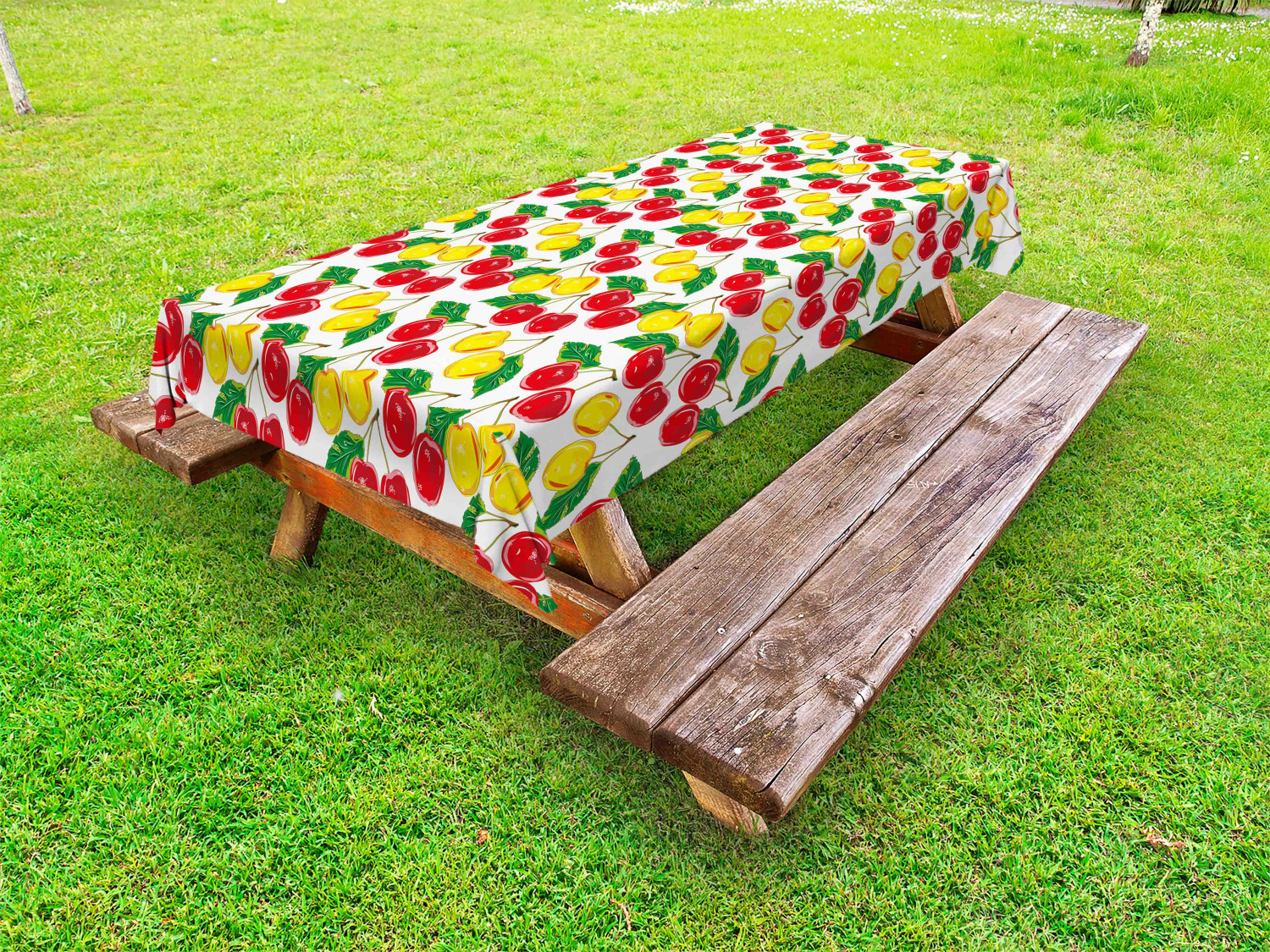 Retro Girls Outdoor Picnic Tablecloth in 3 Sizes Washable Waterproof - Picture 47 of 54