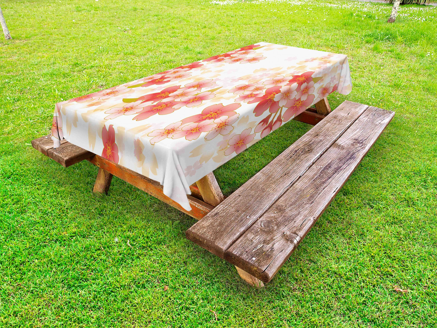 Retro Girls Outdoor Picnic Tablecloth in 3 Sizes Washable Waterproof - Picture 7 of 54