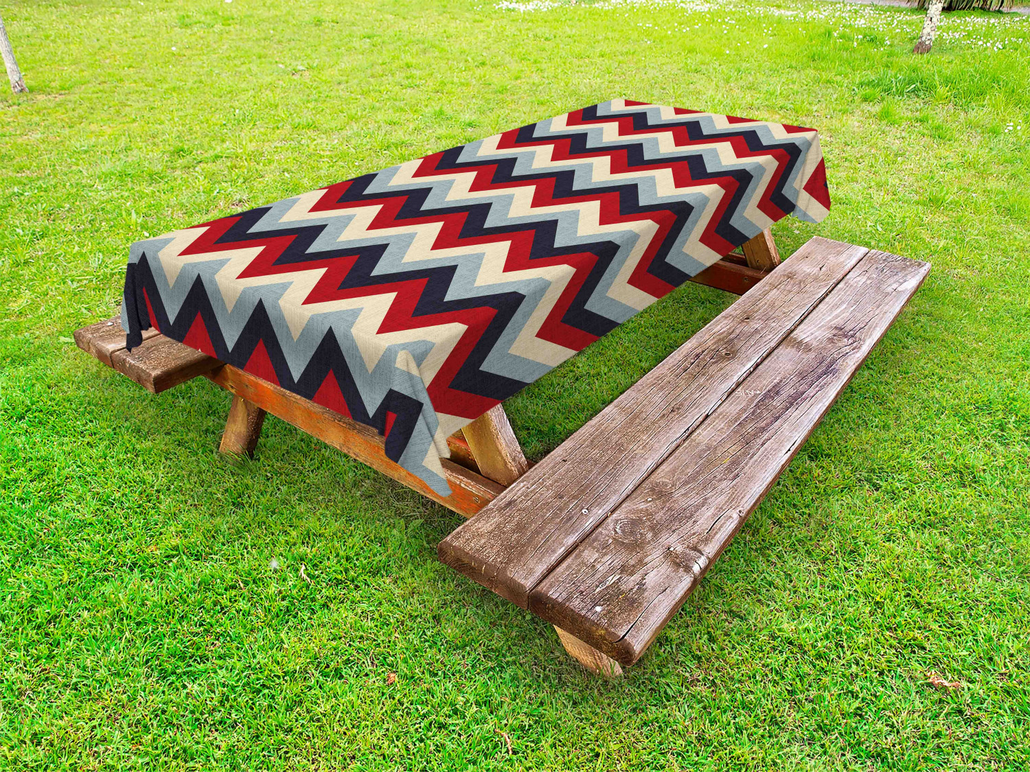 Retro Girls Outdoor Picnic Tablecloth in 3 Sizes Washable Waterproof - Picture 9 of 54