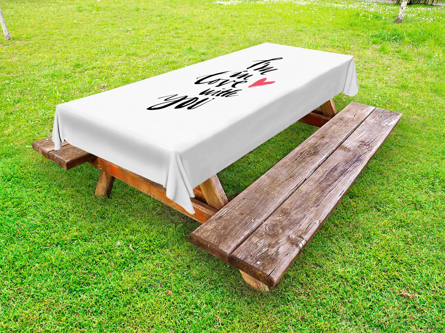 Love Outdoor Picnic Tablecloth in 3 Sizes Decorative Washable Waterproof - Picture 17 of 44