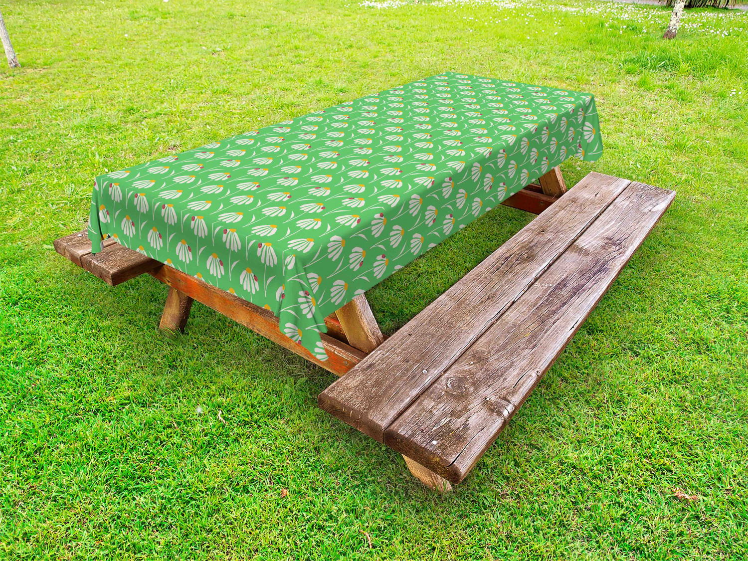 Nursery Outdoor Picnic Tablecloth in 3 Sizes Decorative Washable Waterproof - Picture 33 of 62