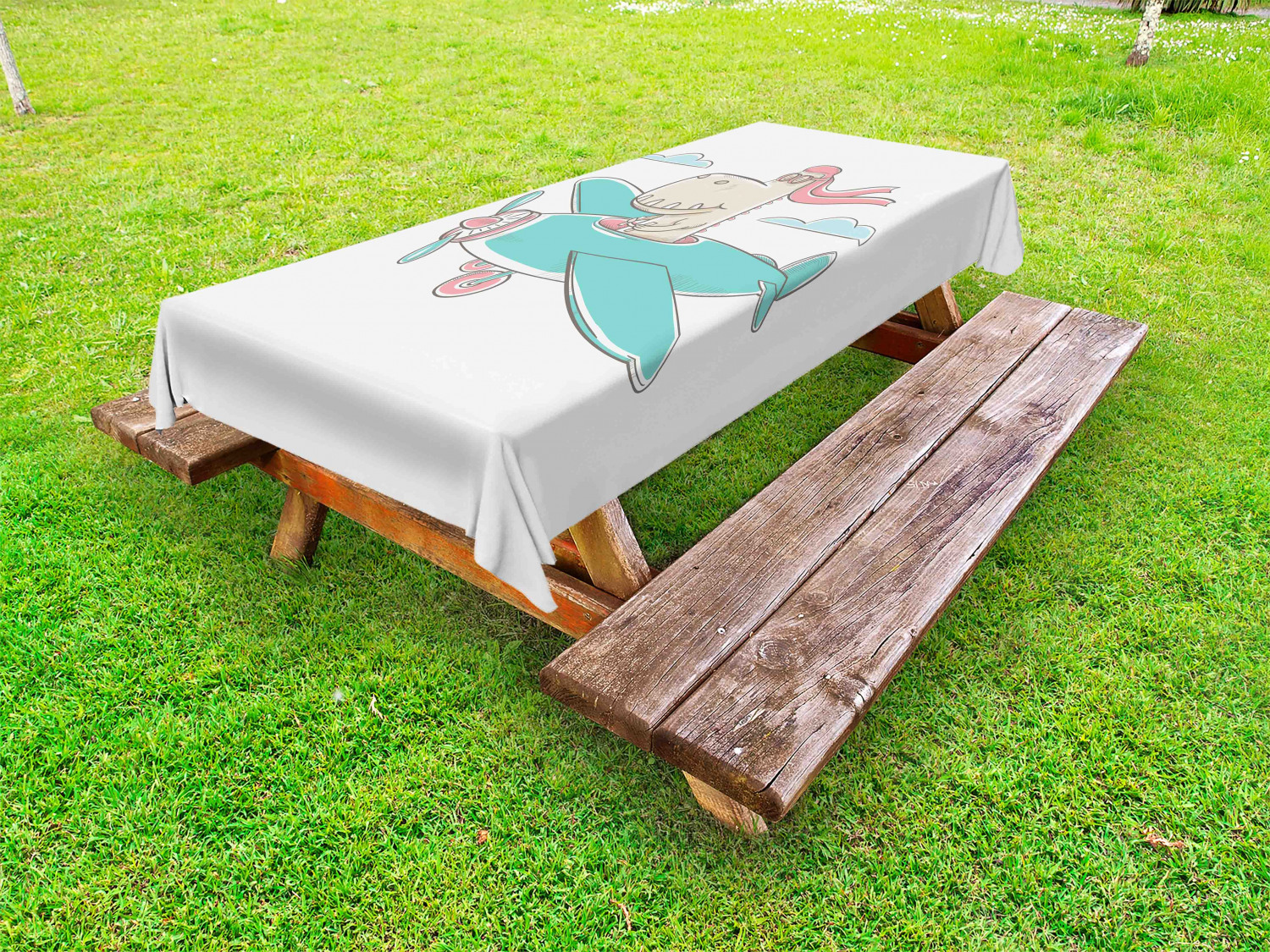 Nursery Outdoor Picnic Tablecloth in 3 Sizes Decorative Washable Waterproof - Picture 19 of 62
