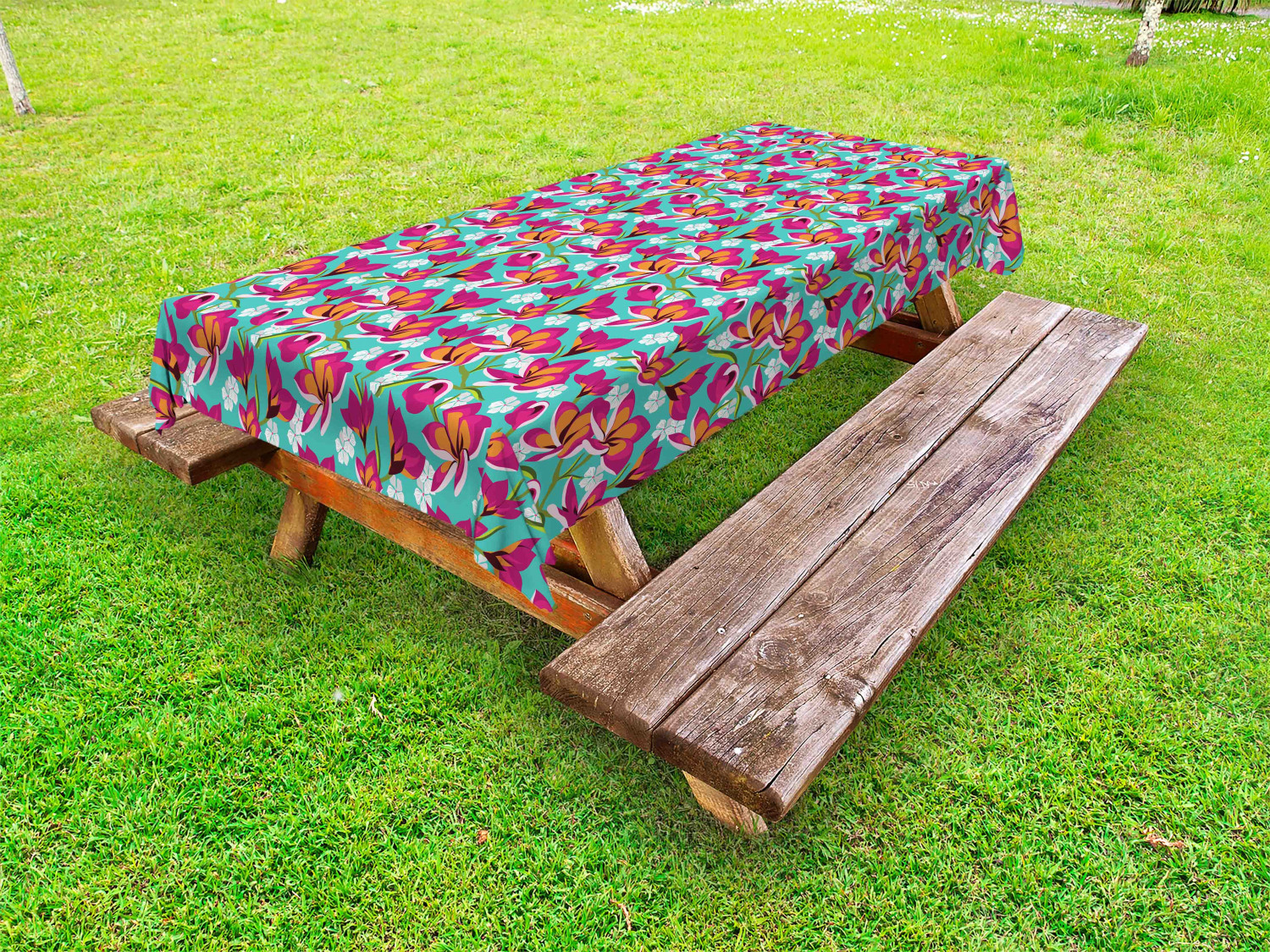 Aloha Outdoor Picnic Tablecloth in 3 Sizes Washable Waterproof eBay