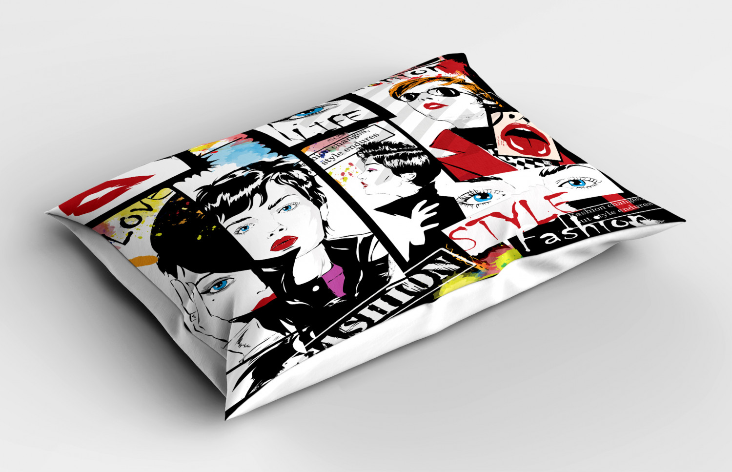 Teen Girls Pillow Sham Decorative Pillowcase 3 Sizes Bedroom Decoration